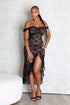 She Walks in Lace Dress